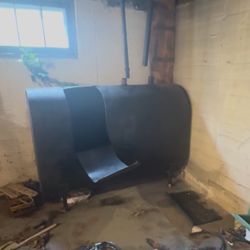 Old Oil Tank Scrap 