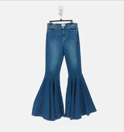 L'AGENCE Sevyn Jeans High Rise Ultra Flare Denim Bell Bottoms. NWT