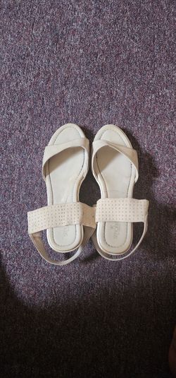 Beige Wedge Sandals - Women's Size 9