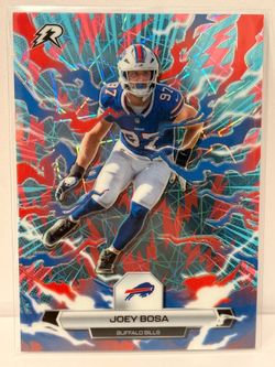 2025 Topps Resurgence - Joey Bosa #12 Sky Blue & Pink Shock Buffalo Bills