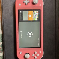Wii Switch Lite (pink)