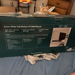 Onn Full motion Tv Wall Mount For 50” To 86” TVs 