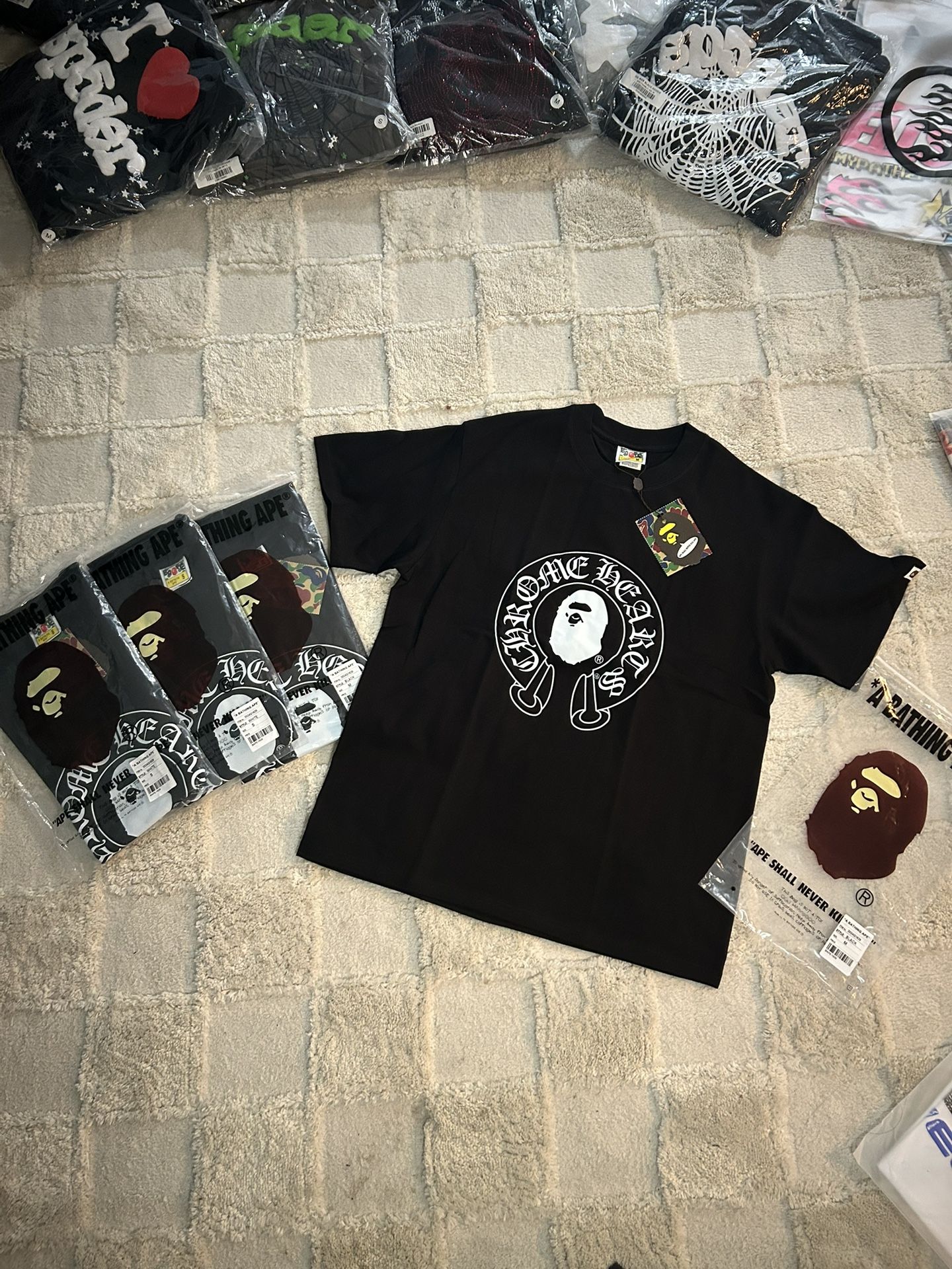 Chrome X Bape Tees