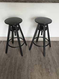 Ikea Bar stool, black