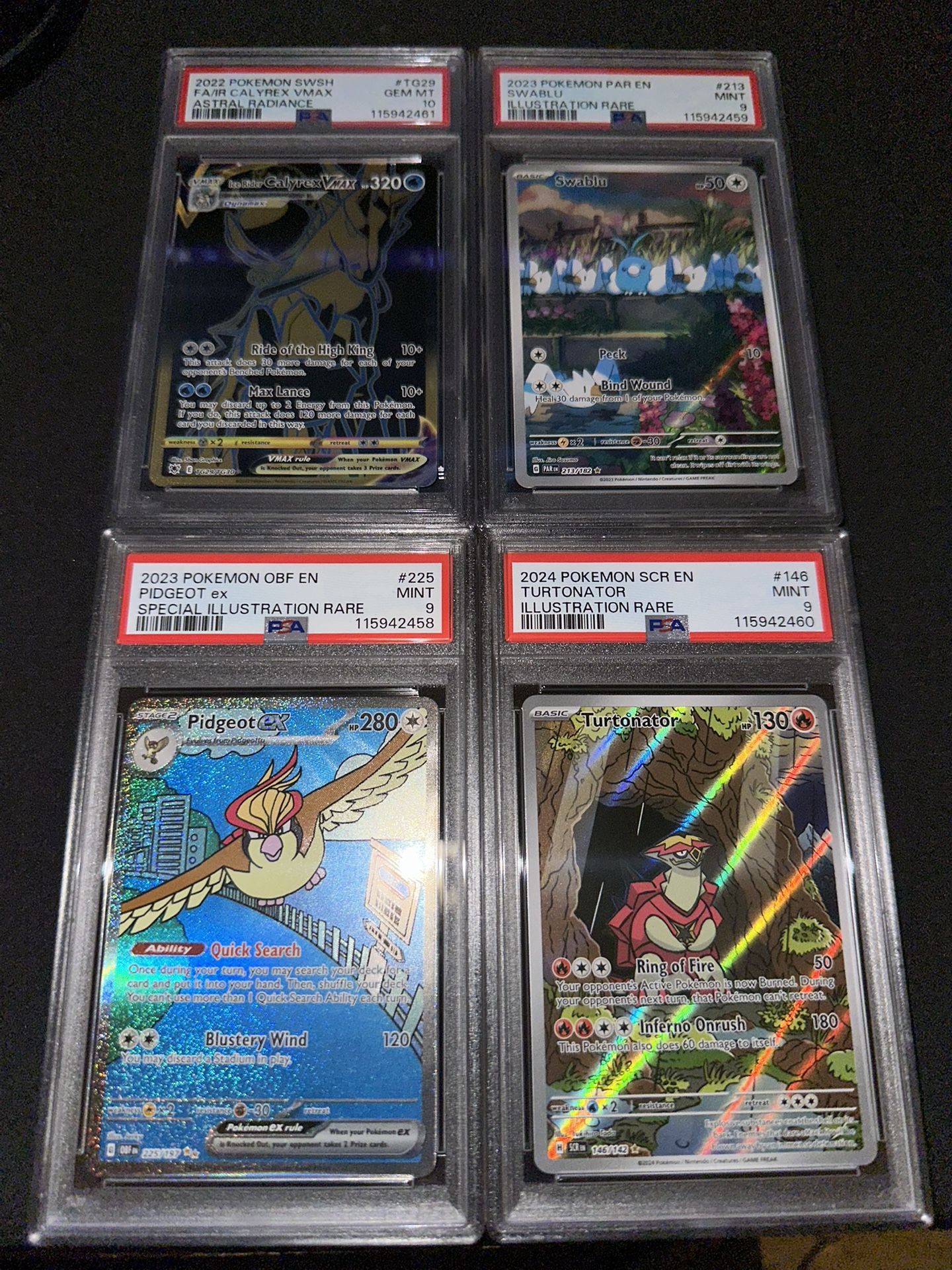 graded Pokemon Cards