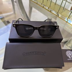 Black chrome hearts sunglasses