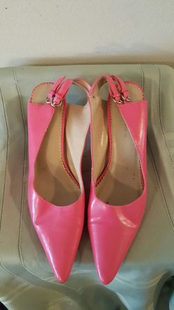 Pink Leather Dress Shoes