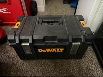 DeWalt box full of tools