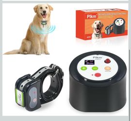 Plkm Dog Wireless Fence 2026 Newest Intelligent Pet Electric Containment System,
