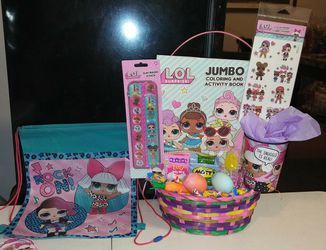LOL Doll Easter basket