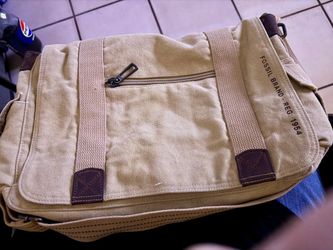 Fossil Octane EW Messenger Bag - Tan Canvas