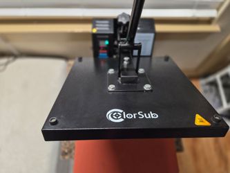 Color Sub Clamshell 15X15 Heat Press Machine