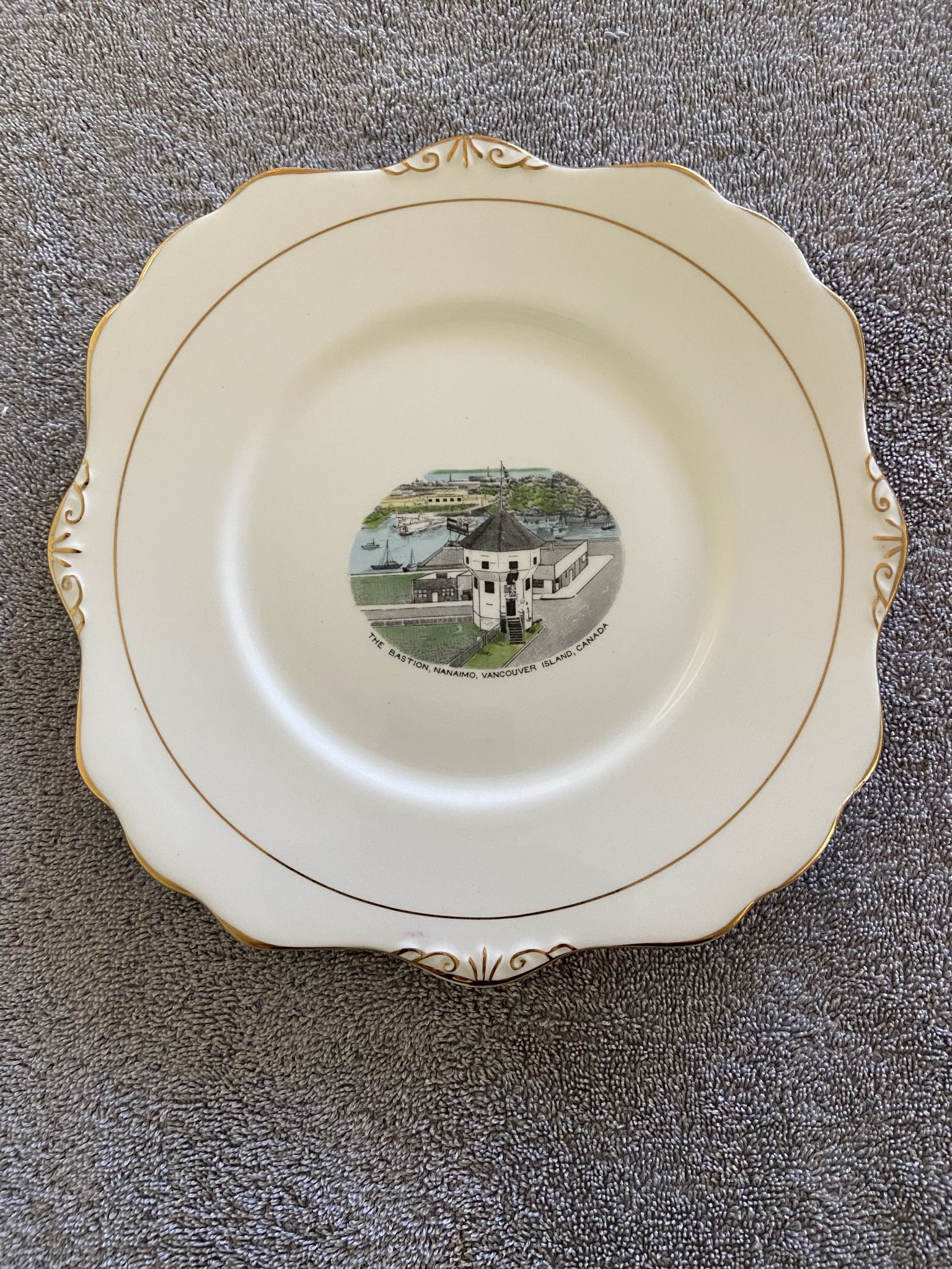 Royal Stafford Collectible Plate - Nanaimo , Vancouver Island, Canada 