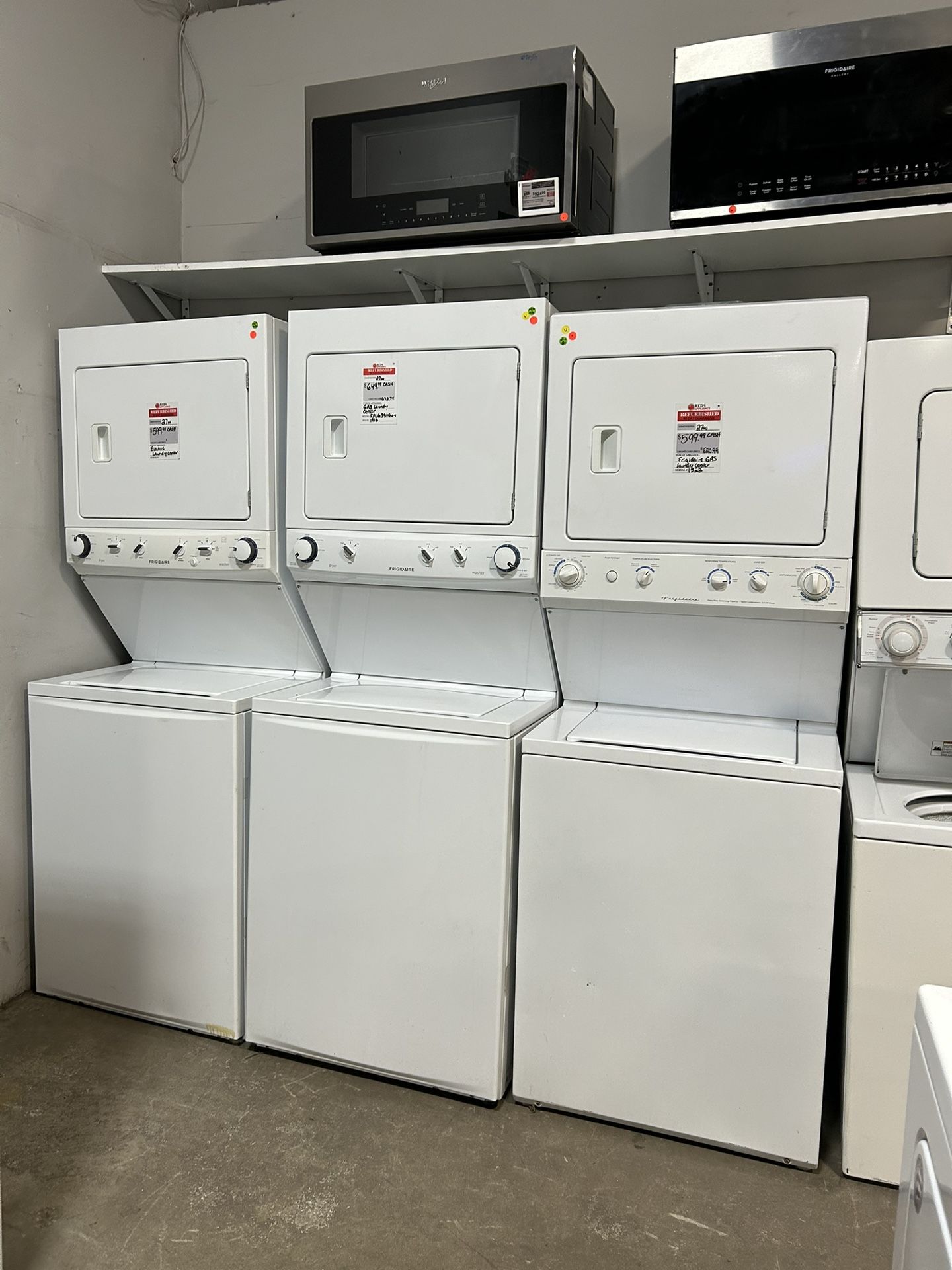Laundry Centers - Gas & Electric