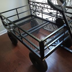 Small Towable Metal Trailer Perfect 