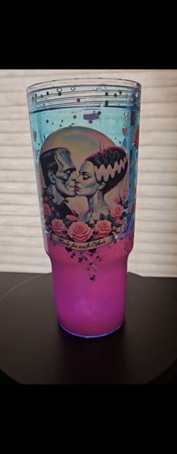 Frankenstein Couple Tumbler Cup
