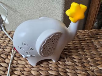 Fisher-Price Music & Lights Elephant soother baby sound machine