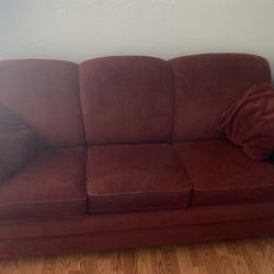 Red Lazy Boy Couch