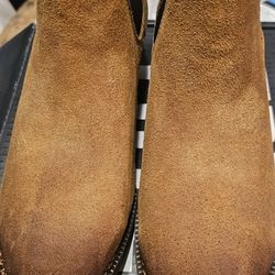 Frye Supply Women's Safety-Crafted Steel Mid-Cut Dark Brown Chelsea Boot