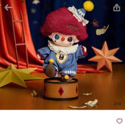 Pop Mart Plush Toy Why So Serious Flame Clown Dimoo