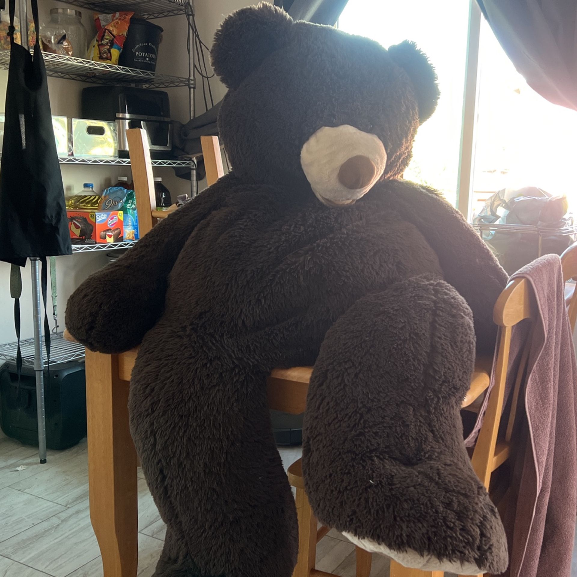 Big Teddy Bear (Dark Brown)