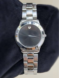 Movado Quartz Men’s Watch Gray Dial stainless steel 84 C2 862.2 Museum Watch 38mm