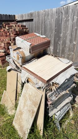 FREE brick and ceramic floor tile