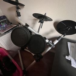 Simmons CPS-5 Electronic Drum Set – Cables & Drumsticks Included