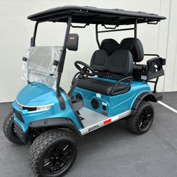 2025 Voyager Patriot 4-Passenger Lifted 72-Volt Street Legal LSV Golf Cart