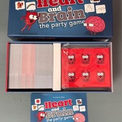 NEW Heart and Brain Party Card Game just $7 