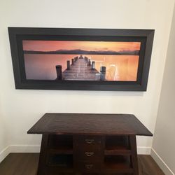 Large framed Modern picture