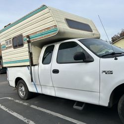 6.5 Foot Camper Fits A Ford F150 Very Well