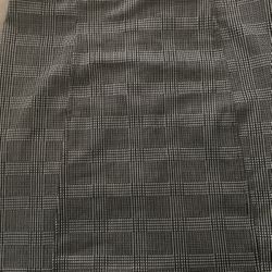Plaid Striped Skirt 
