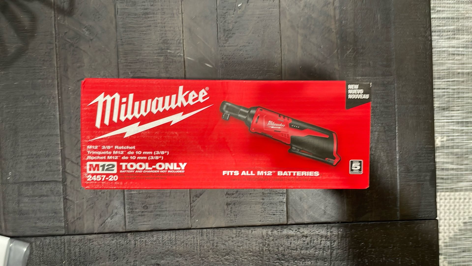 Milwaukee M12 3/8” Ratchet