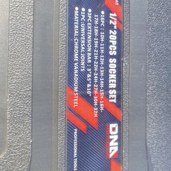 1/2in  20 piece socker set