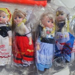 Vintage Antique 6" Poland Dolls NEW