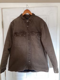 Ksubi Brown Denim Over shirt SZ LRG