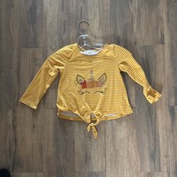 Unicorn Shirt Size 4T