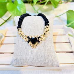 Black & Gold Eclipse Bracelet 