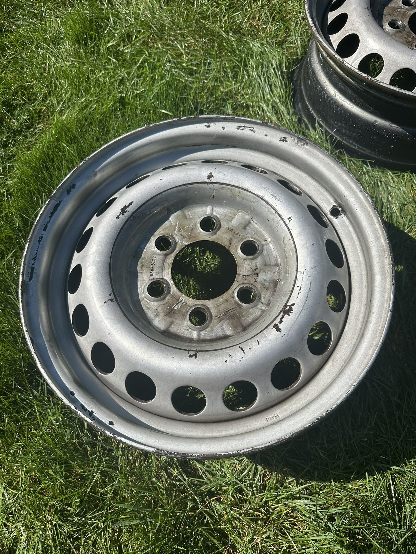 4 Sprinter Van Wheels - Steel 16” Stock