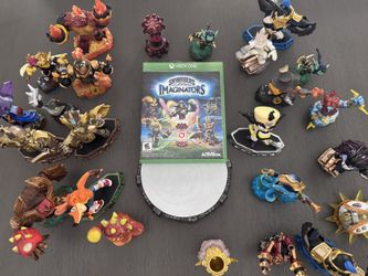 Sky landers Imaginators Xbox One Game Pad, Game, Lot of figurines