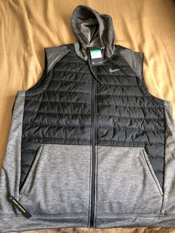 Mens Black Nike Vest Original Jacket