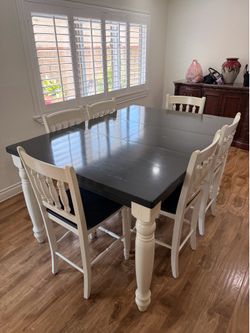 Painted Wooden Table