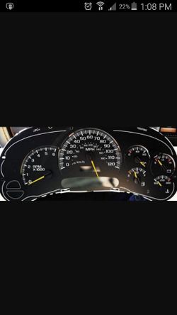 gm gmc Chevy escalade hummer Buick cluster and leds
