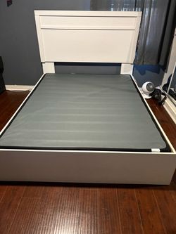 Bed frame and box