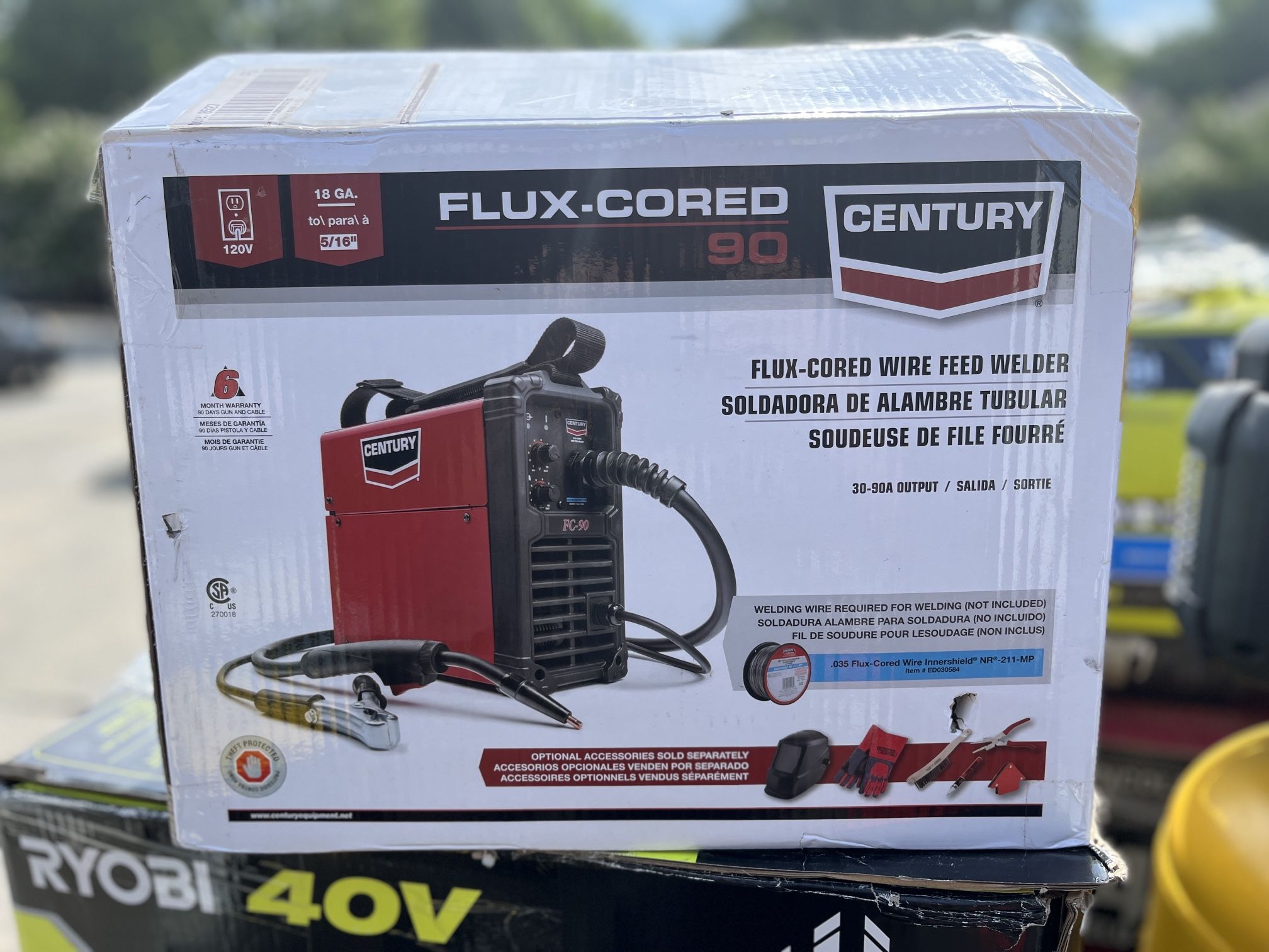 Century 90amp Flux Welder