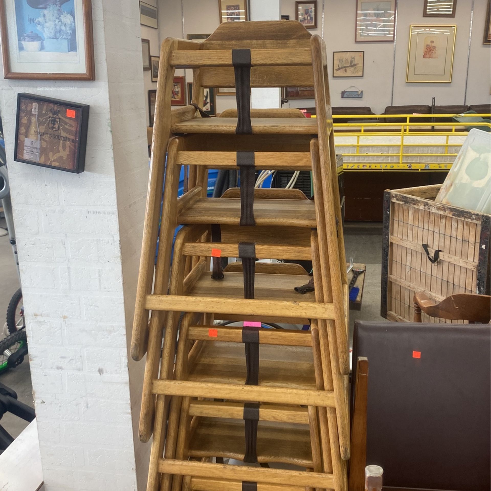 Commercial grade high chairs