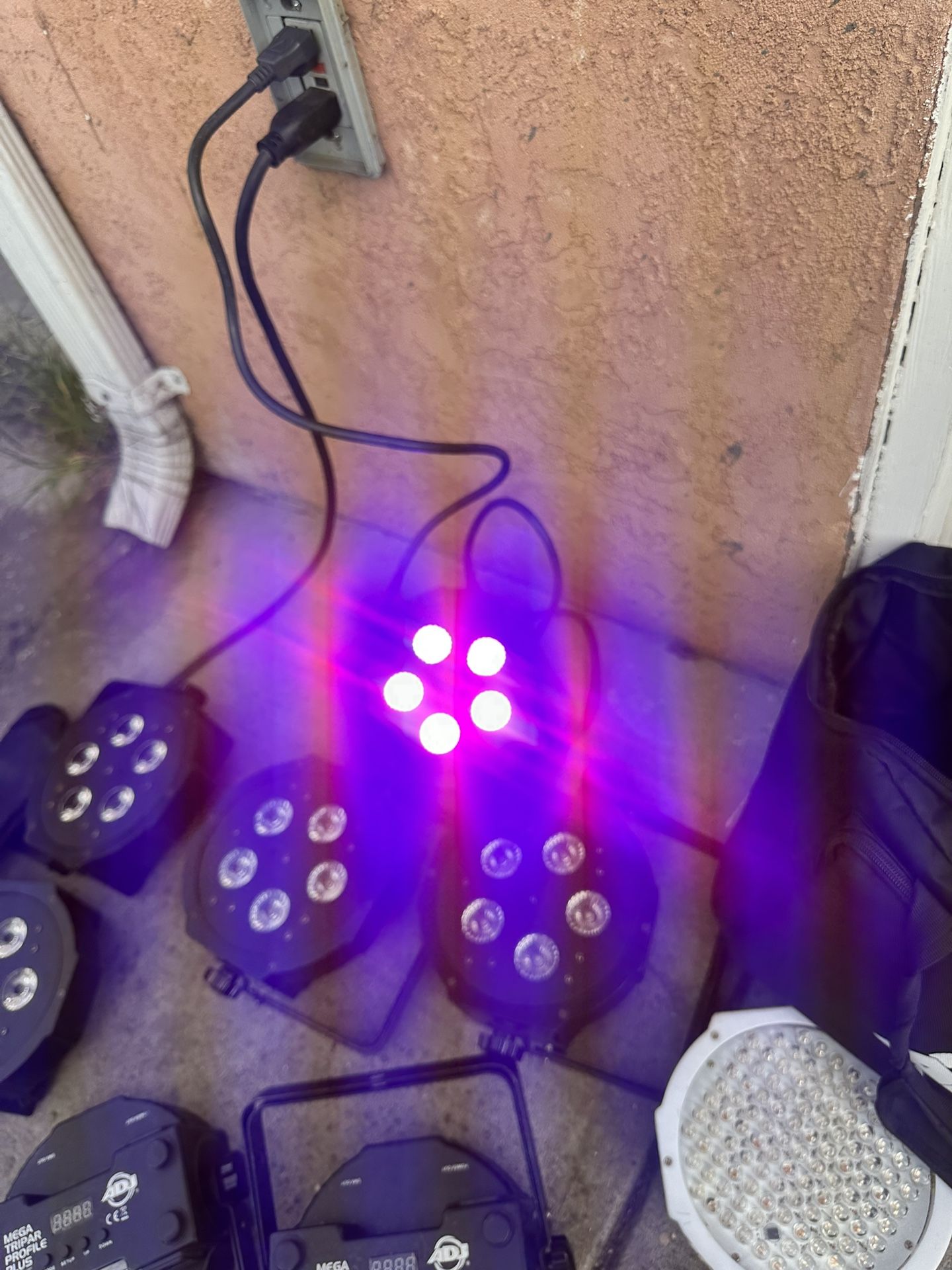 ADJ Mega Tripar Profile Plus 7 Units And 1 Jelly Par Free