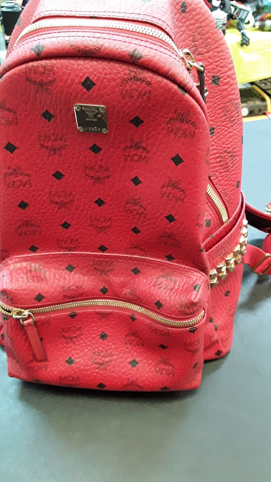 BACKPACK MCM RED SPECIAL EDITION