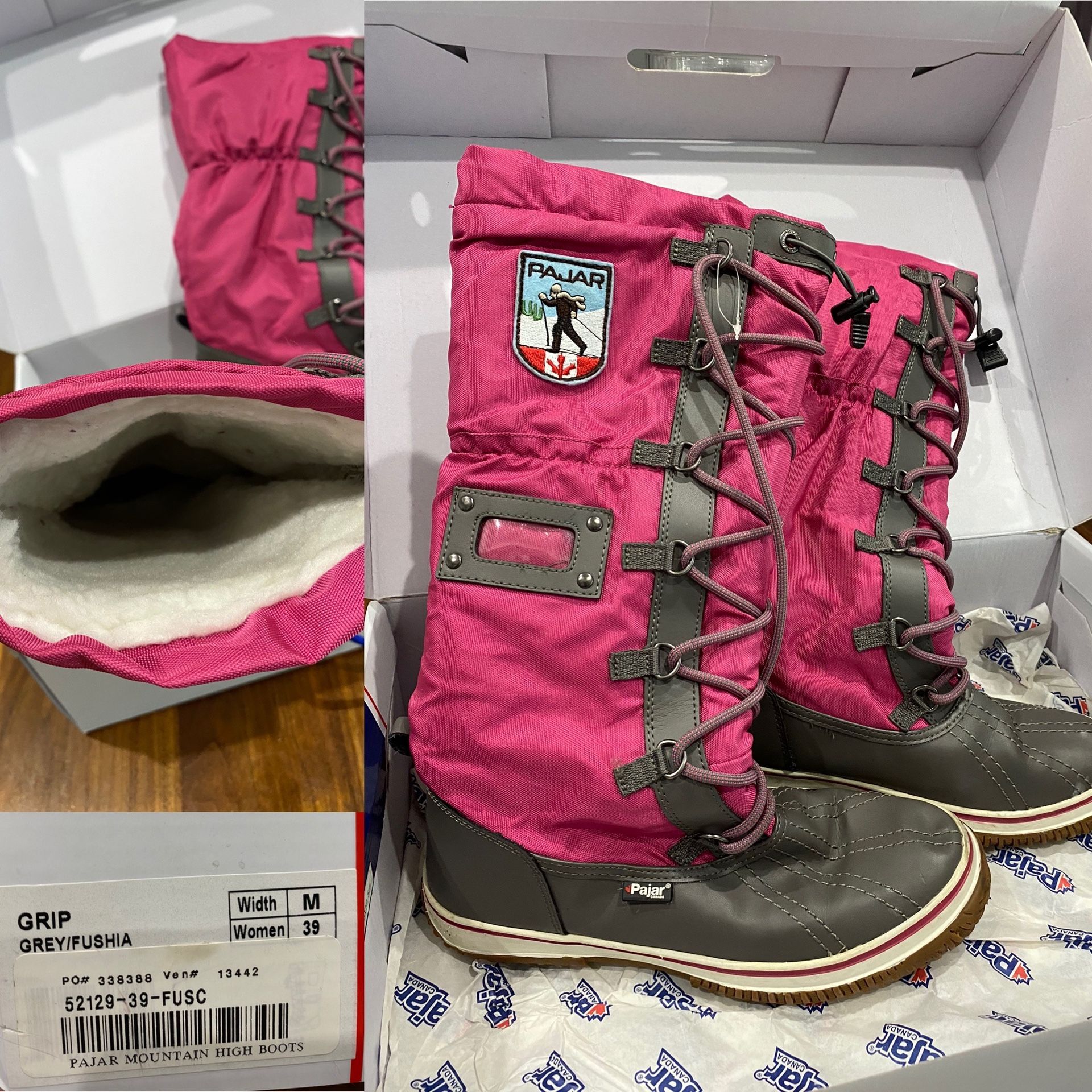 Pajar Winter Boots - Women size 9